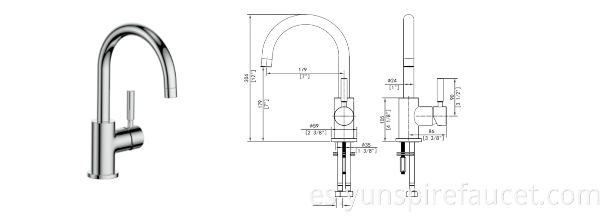 brass basin tap